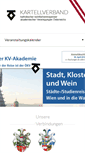 Mobile Screenshot of kartellverband.org